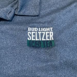 BUD LIGHT SELTZER Men’s Polo Large